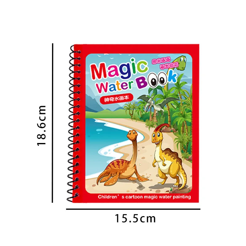 1P Reusable Water Drawing Book
