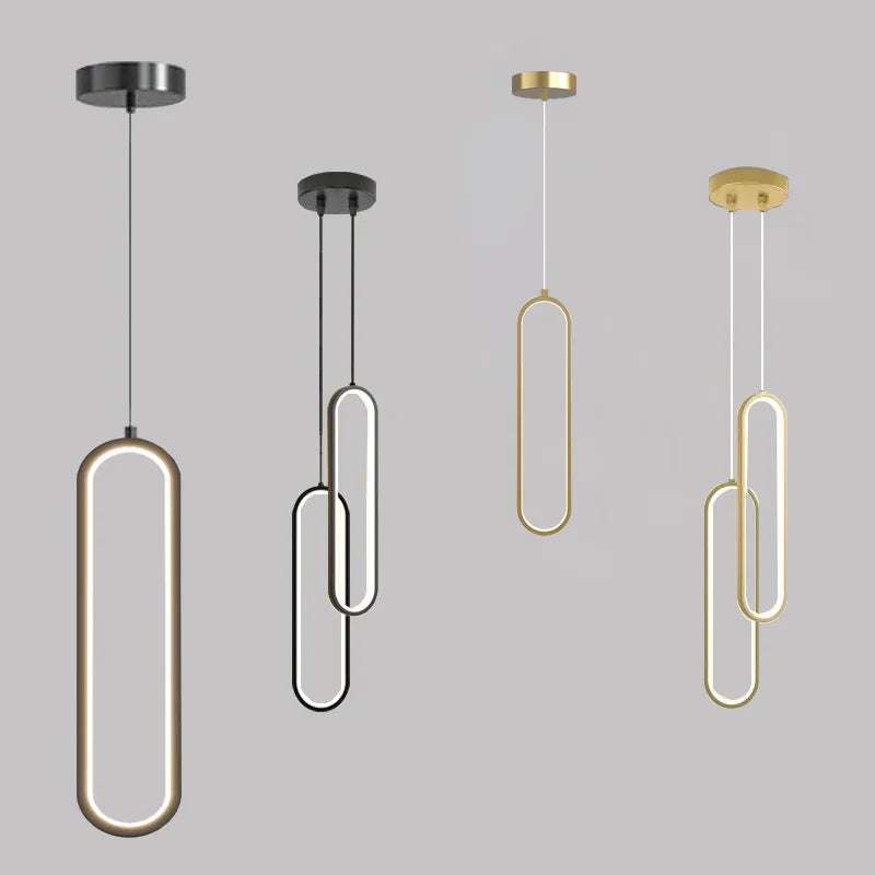 New Modern Minimalist LED Pendant Light
