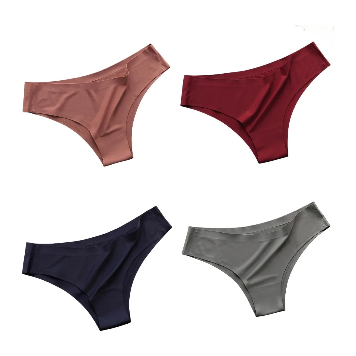 Women Sexy Ice Silk Underpants