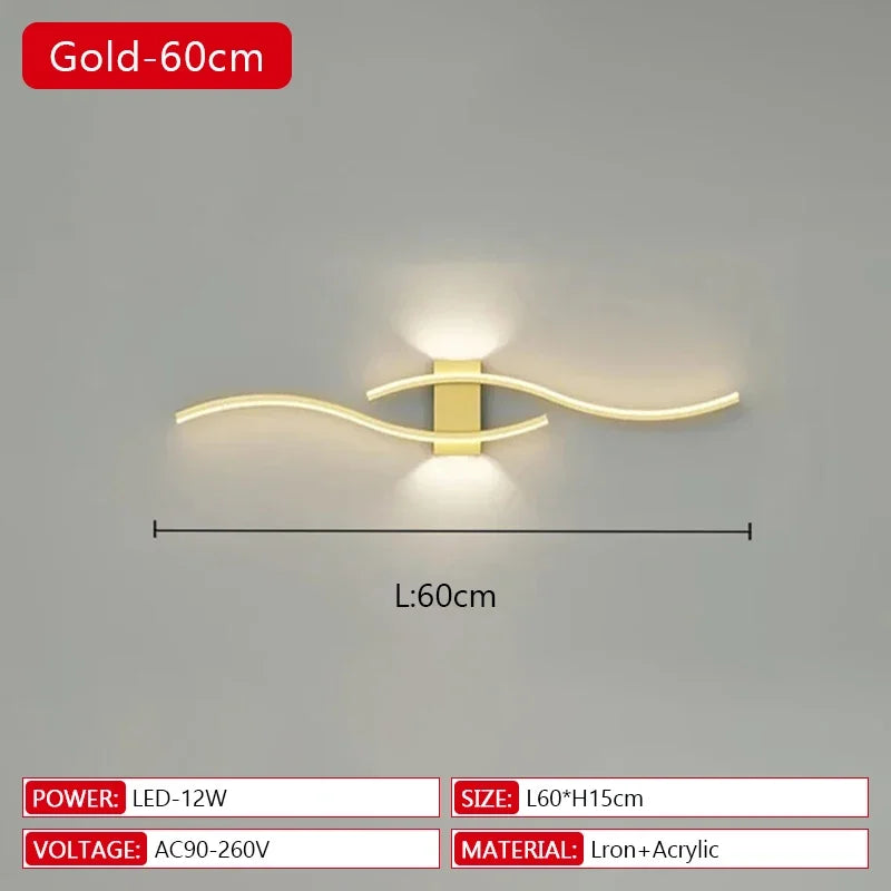 New Long Strip LED Wall Lamp