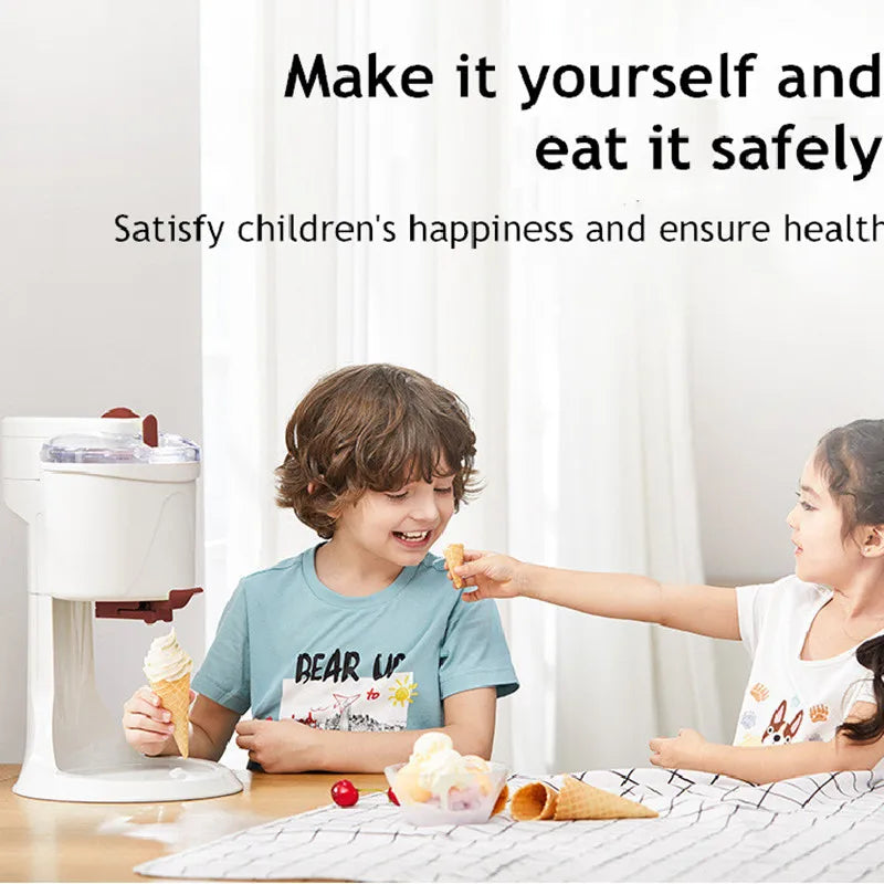 Large Capacity Mini Soft Ice Cream Machine