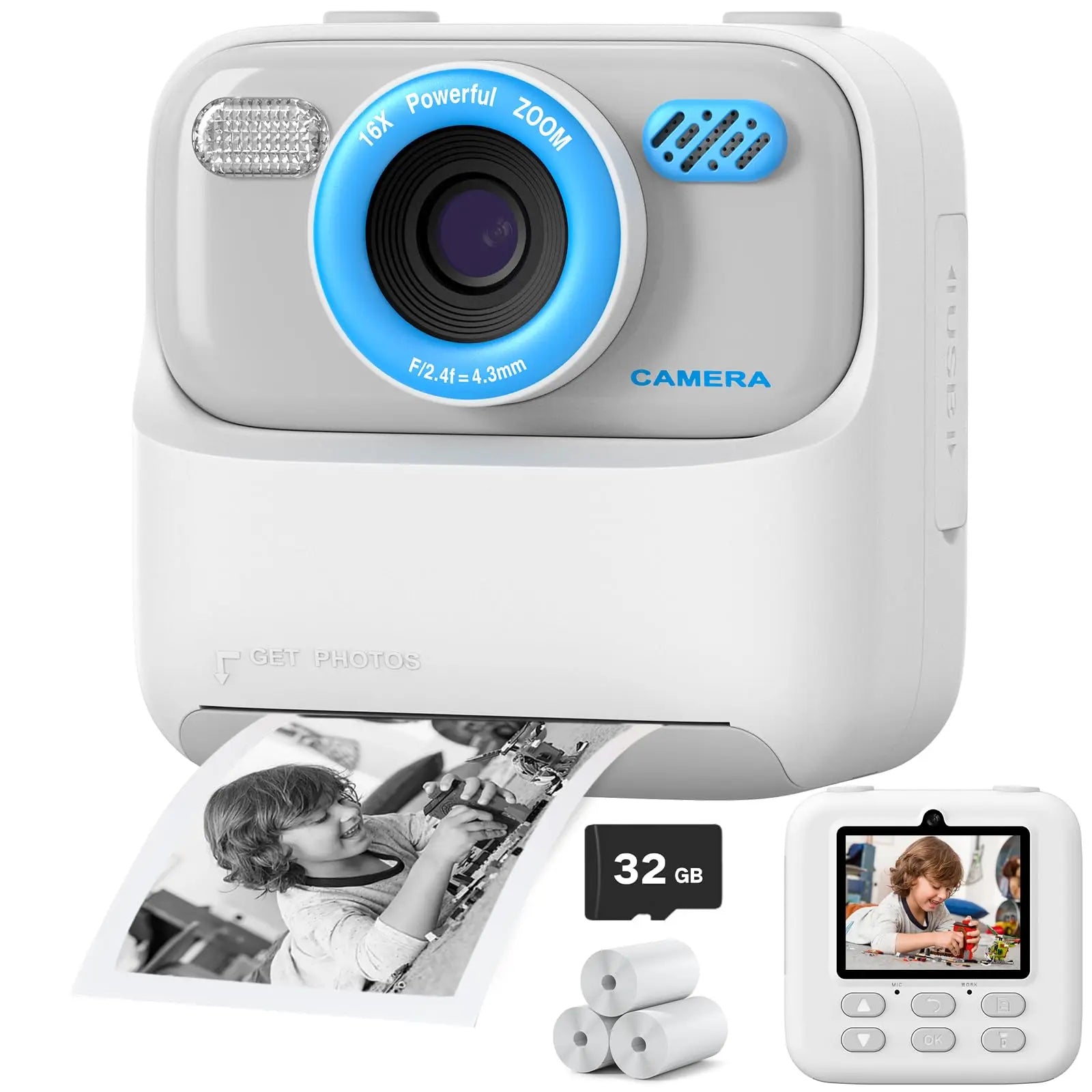 1080P HD Dual Lens Selfie Digital Camera