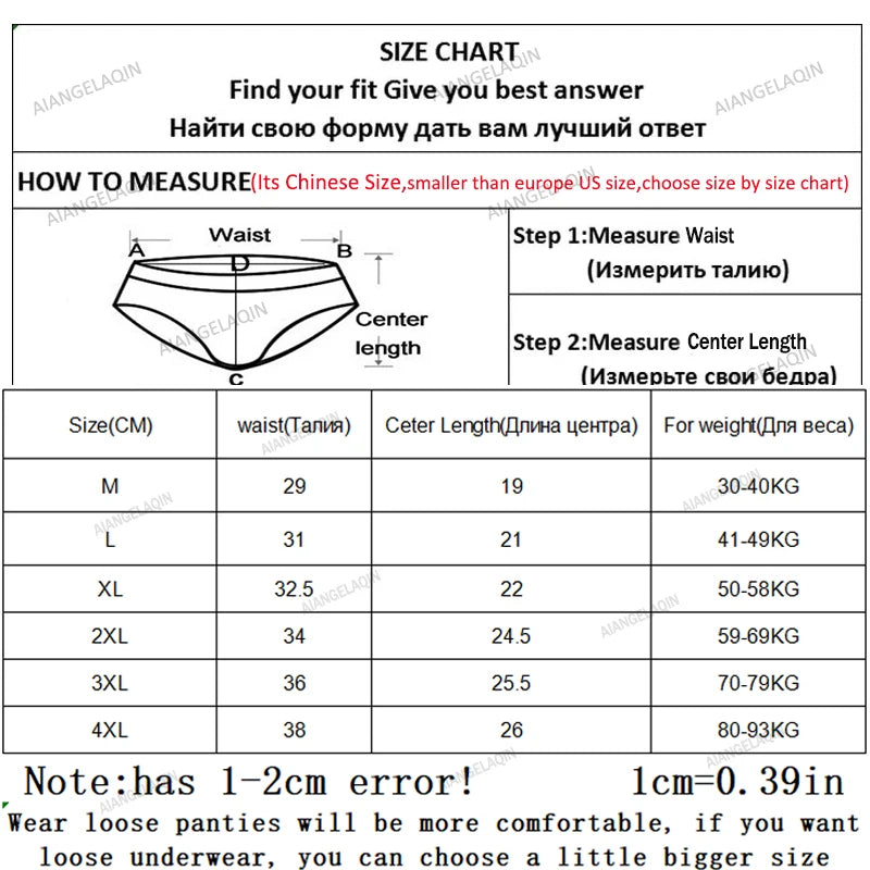 Women's Cotton Plus Size Underwear