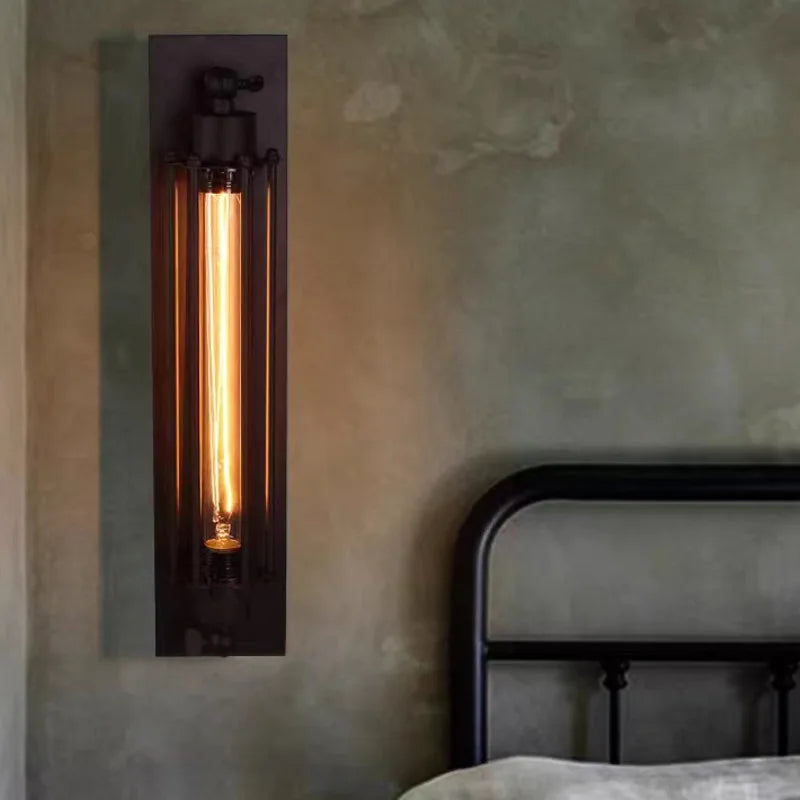 New Retro Industrial Style Iron Wall Light