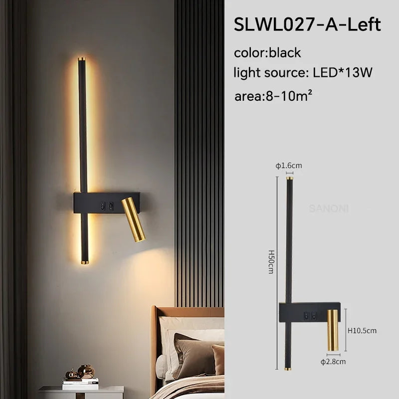 New Modern Adjustable LED Wall Lamp