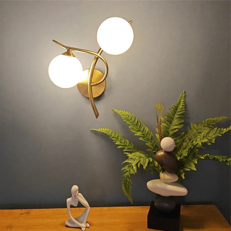 New Nordic Modern Iron Wall Lamps
