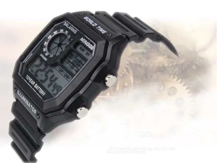 Military Digital Sports Watch