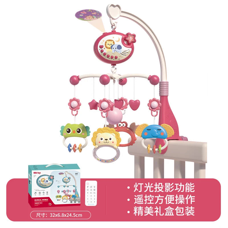 Musical Baby Crib Mobile with Projection
