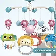 Musical Baby Crib Mobile with Projection