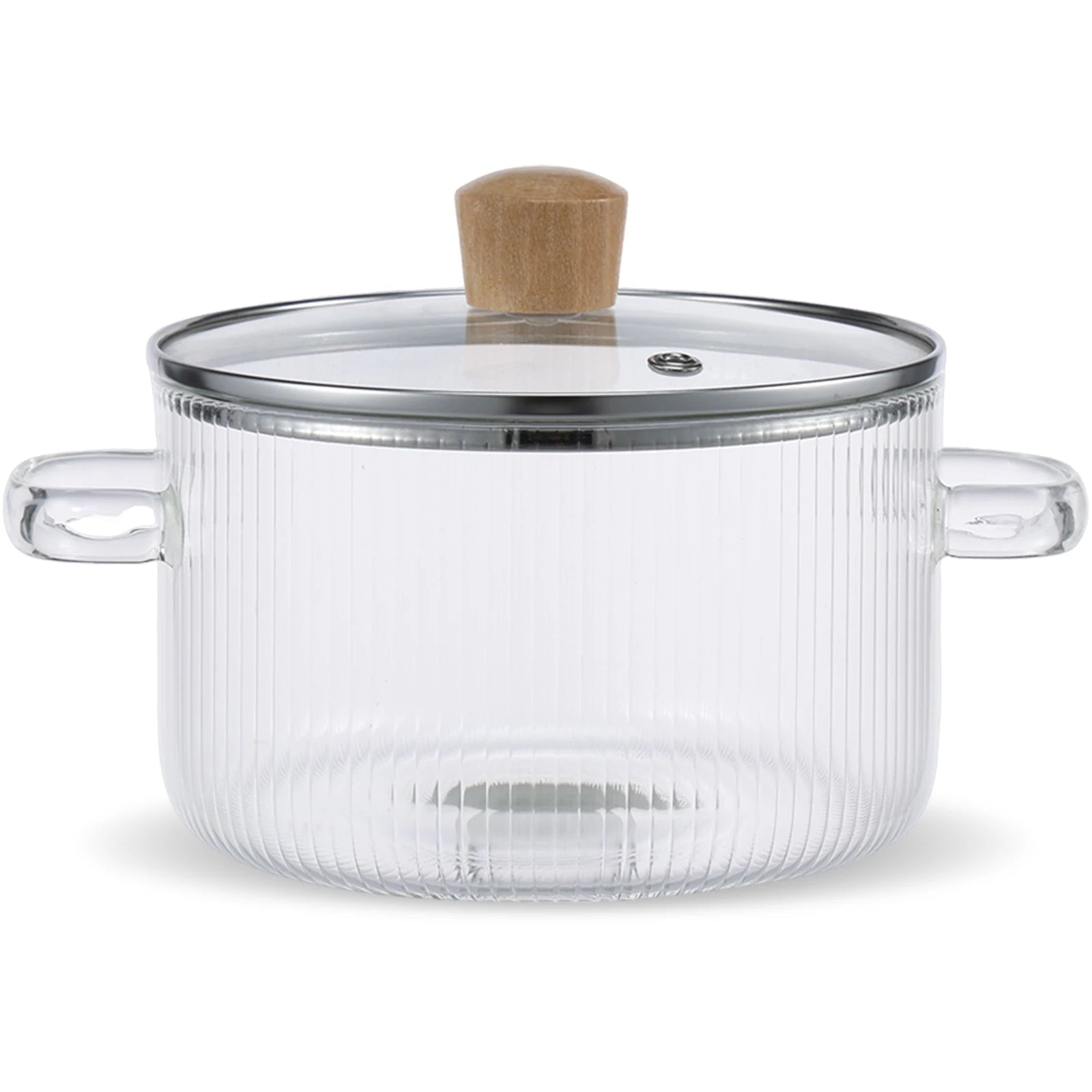 1.6L Heat Resistant Glass Soup Pot