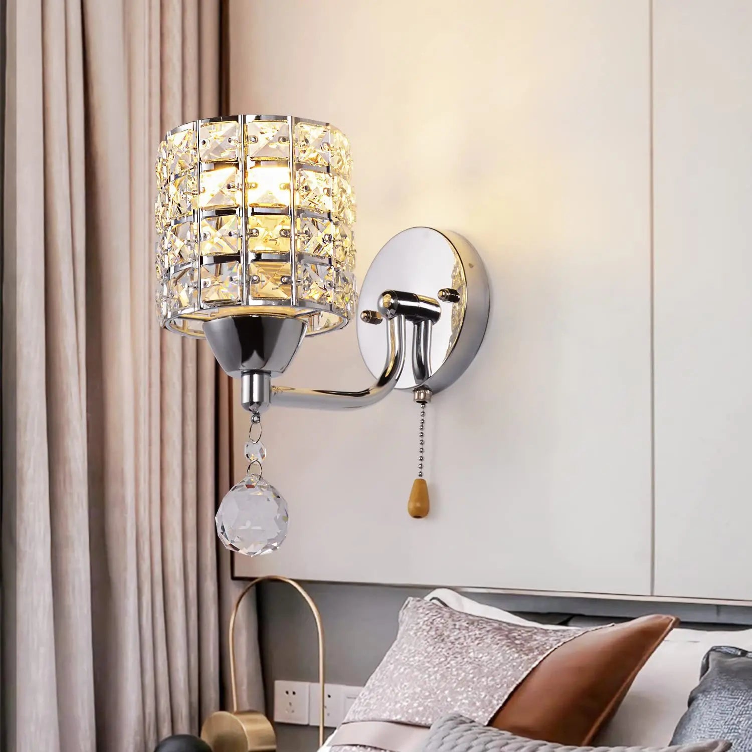 New Decorative Crystal Wall Lamps