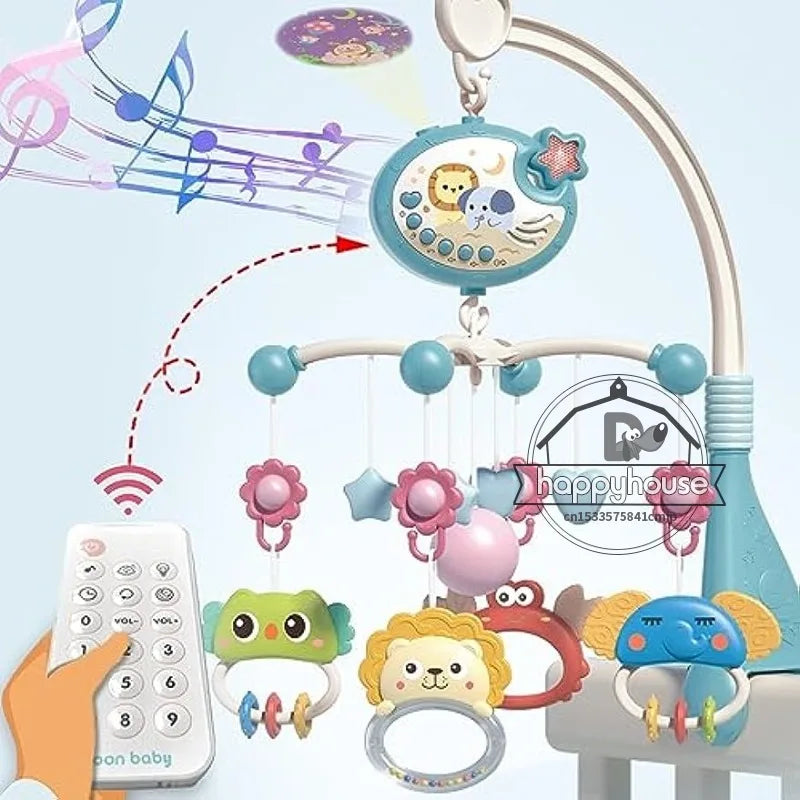 Musical Baby Crib Mobile with Projection