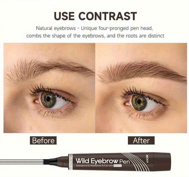 6 Colors 1pc Eyebrow Pen