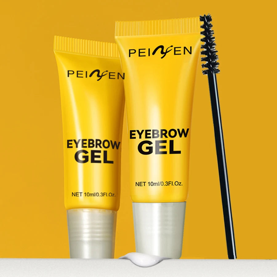 Eyebrow shaping cream with brush