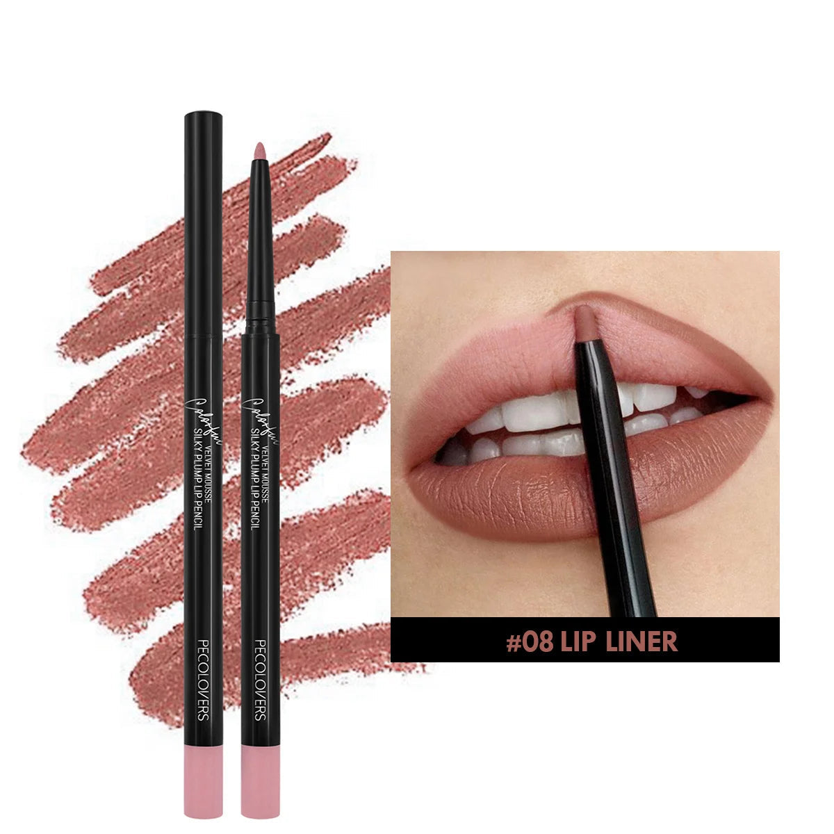 New Waterproof Matte Lipliner Pencil