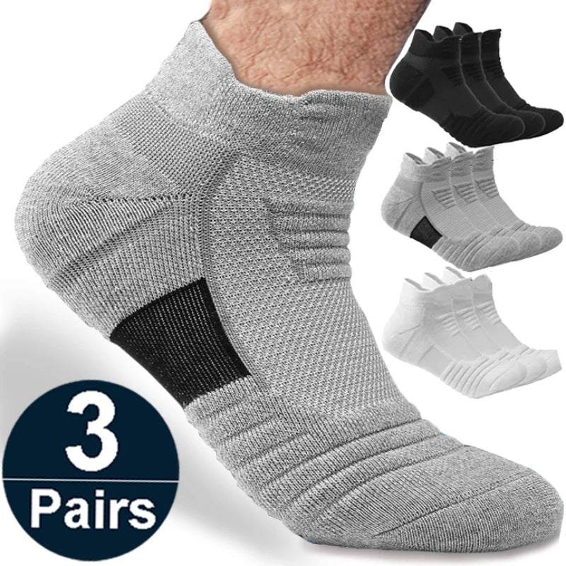 1/3 Pairs Anti-slip Football Socks