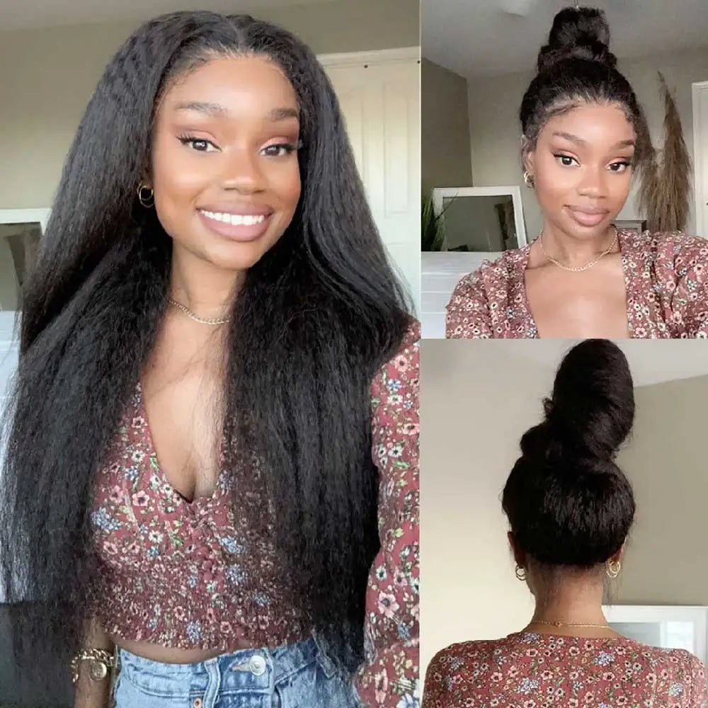 Invisible Strap 360 Full HD Lace Glueless Wig