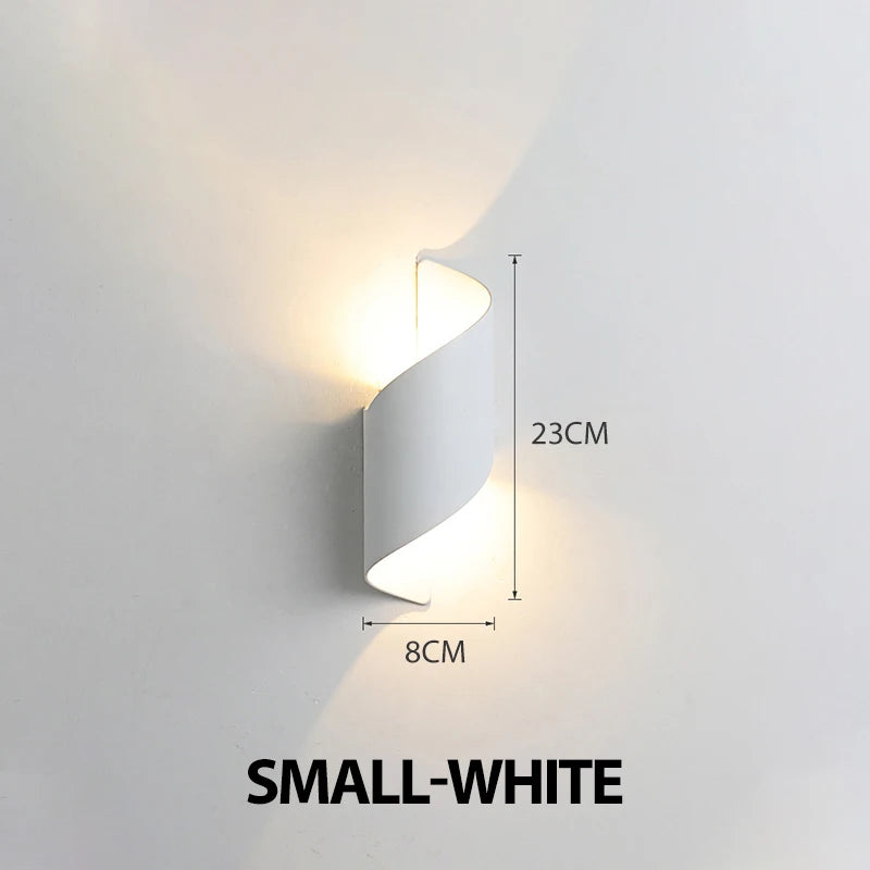 New Spiral Design LED Wall Lamp