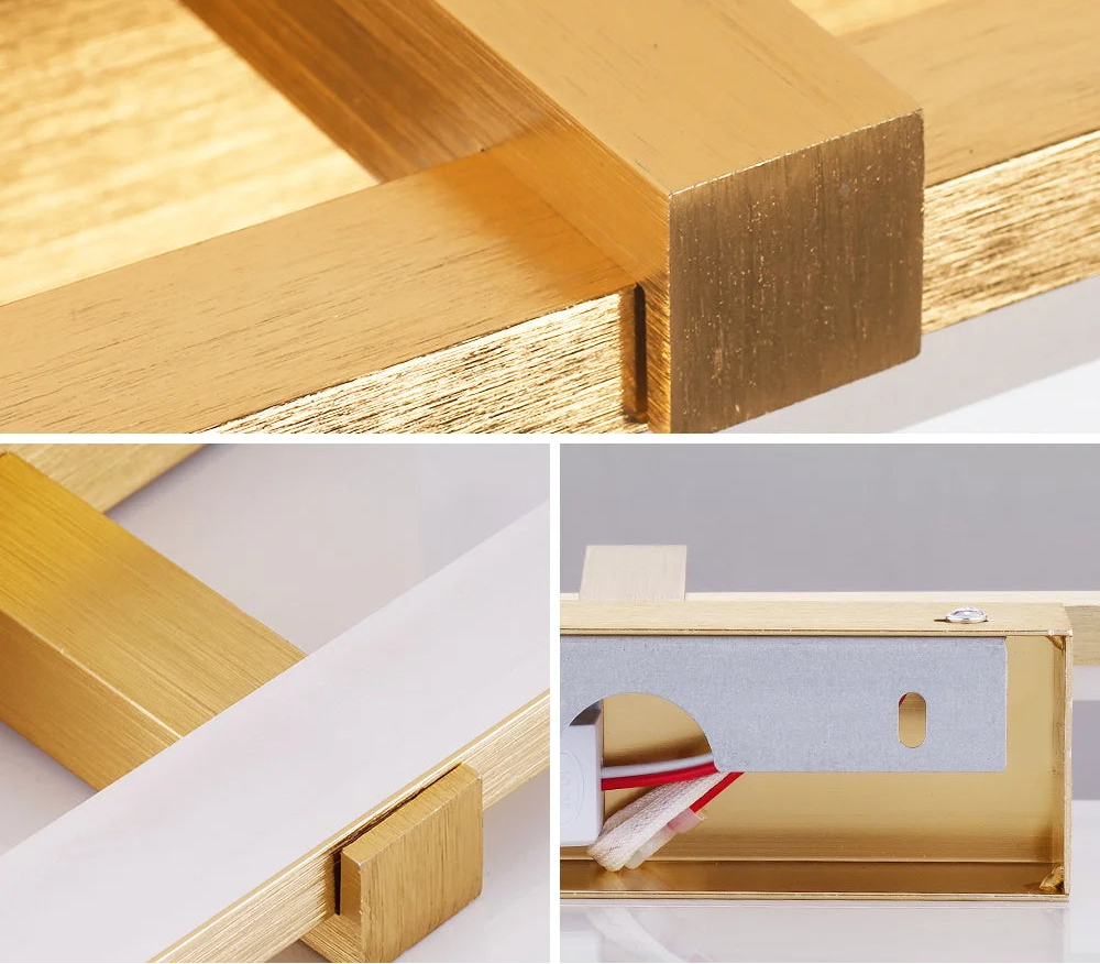 40cm 51cm Bedroom Mirror Led Wall Light