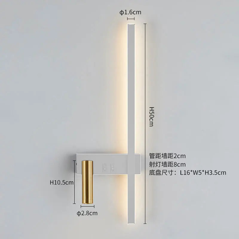 New sofa background wall decorative lamp