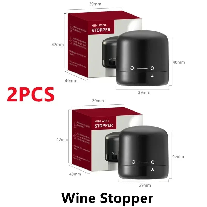 Wine Stopper 1/2 Piece Reusable Bar Accessories