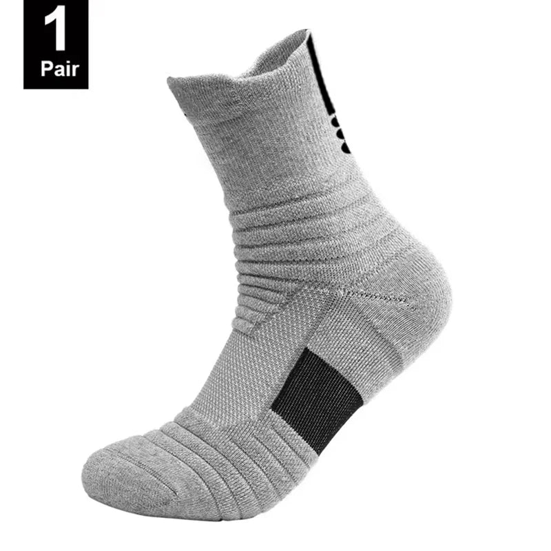 1/3 Pairs Anti-slip Football Socks