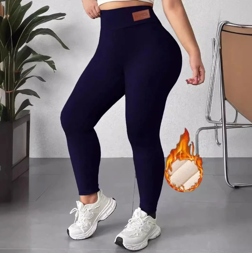 Women's Warm High-waisted Leggings