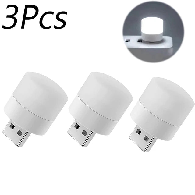 1/10Pcs Mini USB Night Light