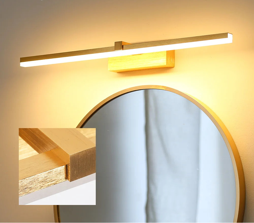40cm 51cm Bedroom Mirror Led Wall Light