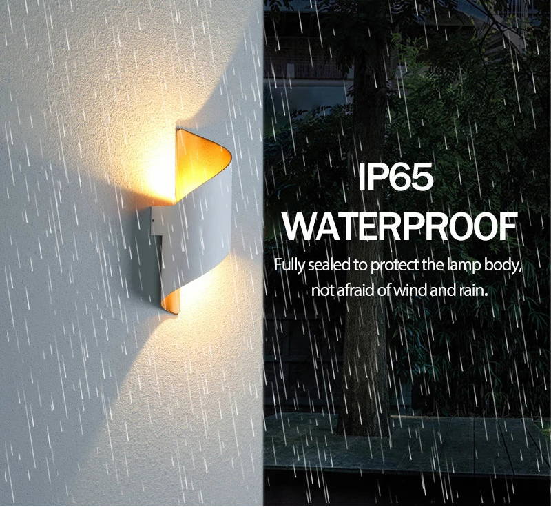 New Spiral Design LED Wall Lamp