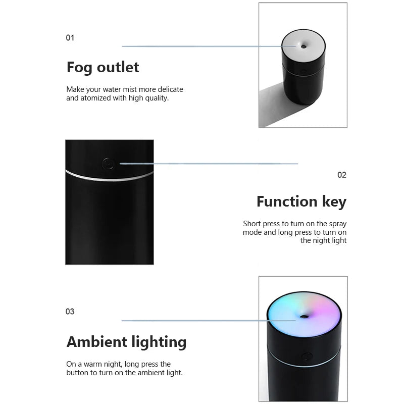 Wireless Portable Air Humidifier