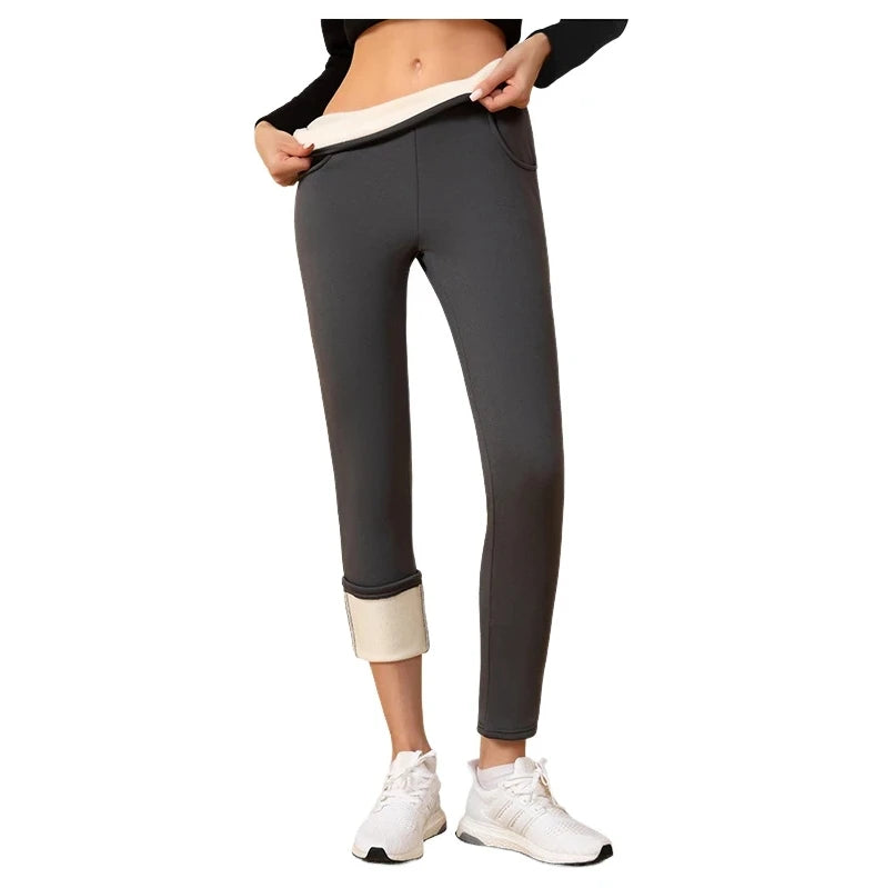 Women's Warm High-waisted Leggings