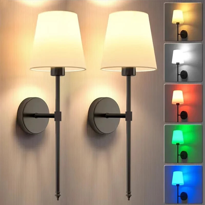 New Wireless battery powered wall lamp