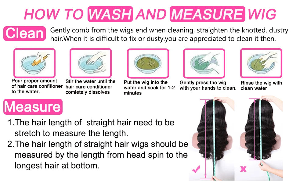 250% Density 13x6 Body Wave Lace Front Wigs Human Hair Pre Plucked 13x4 HD Transparent Lace Frontal Wigs Human Hair for Women