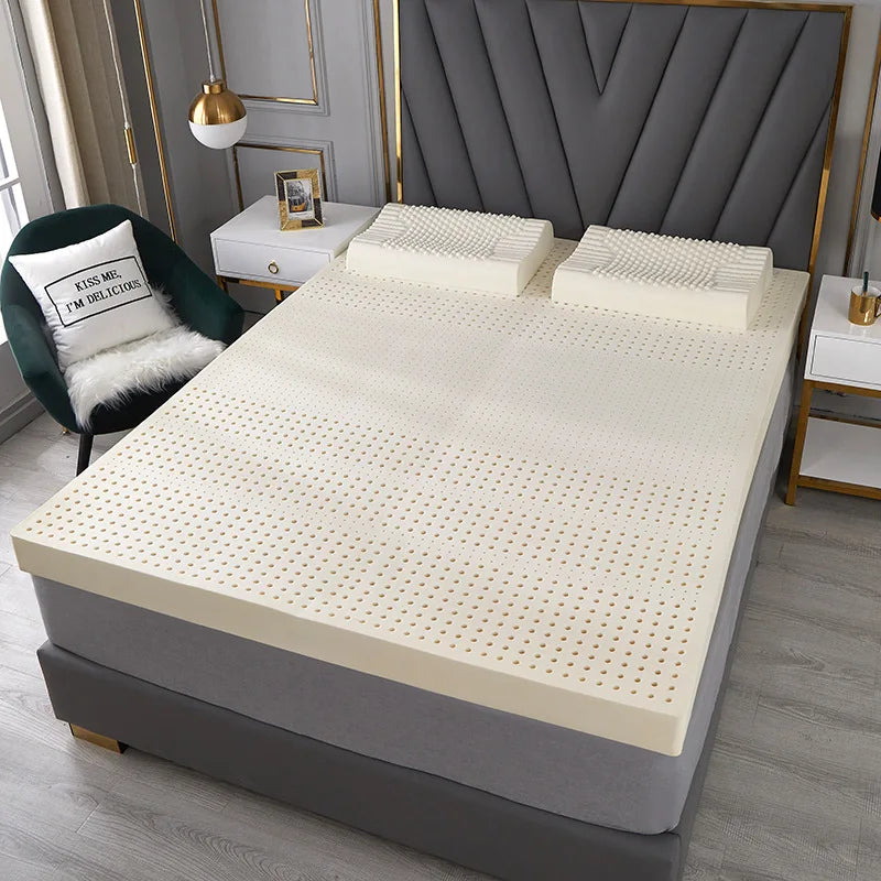 100% Thailand natural latex mattress imported natural mat