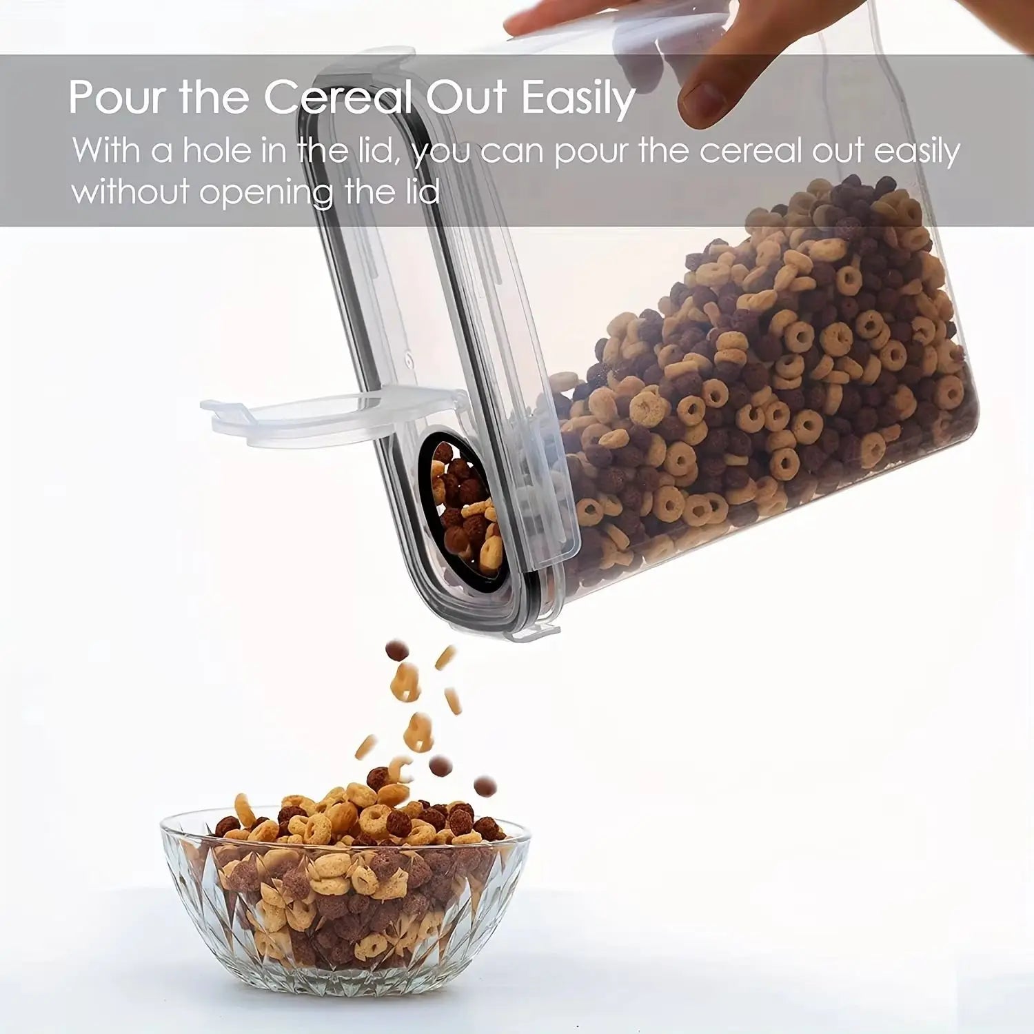 Kitchen Transparent Storage Box