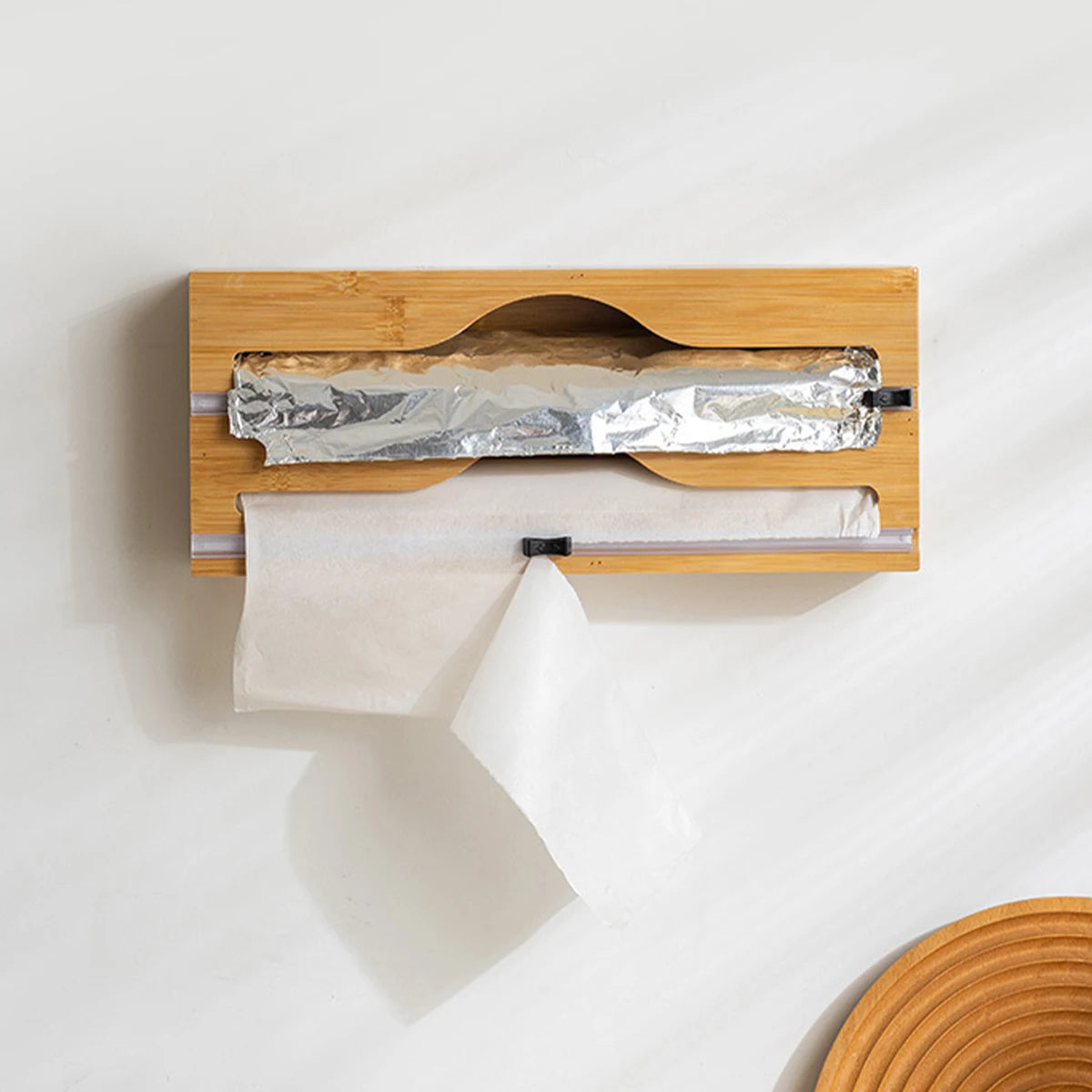 1pc Kitchen Wrap Dispenser