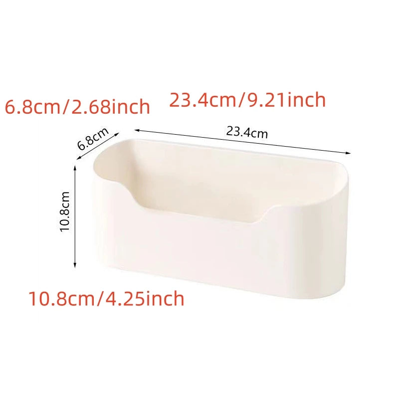 Kitchen Wall-mounted Adhesive Storage Rack