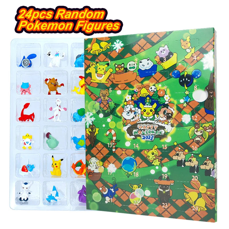 Pokémon Figure Advent Calendar Gift Box