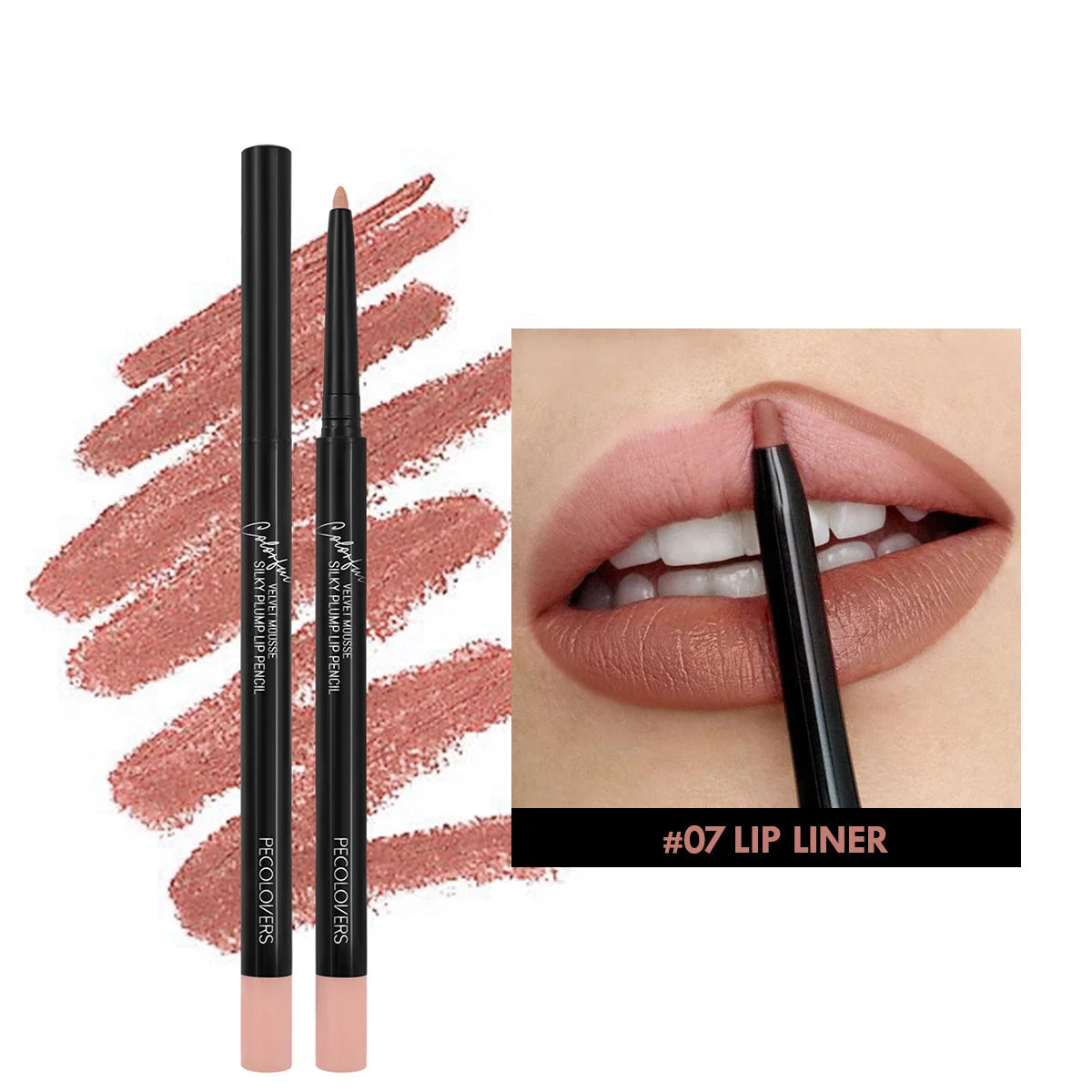 New Waterproof Matte Lipliner Pencil