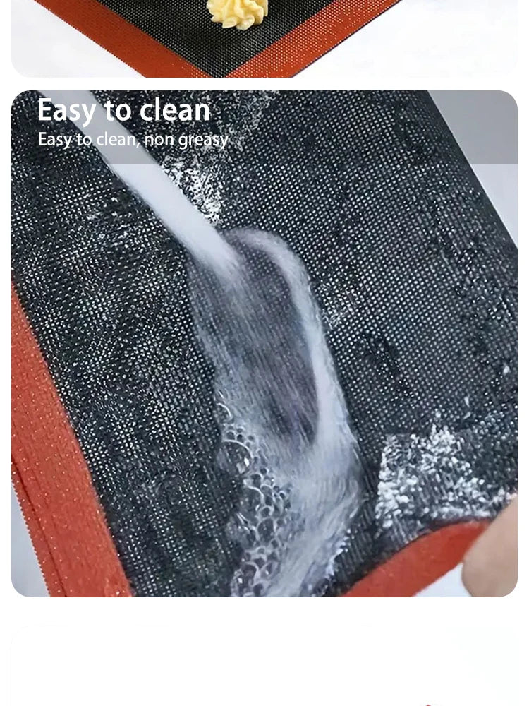 Silicone Grill Mat & Breathable Baking Tray