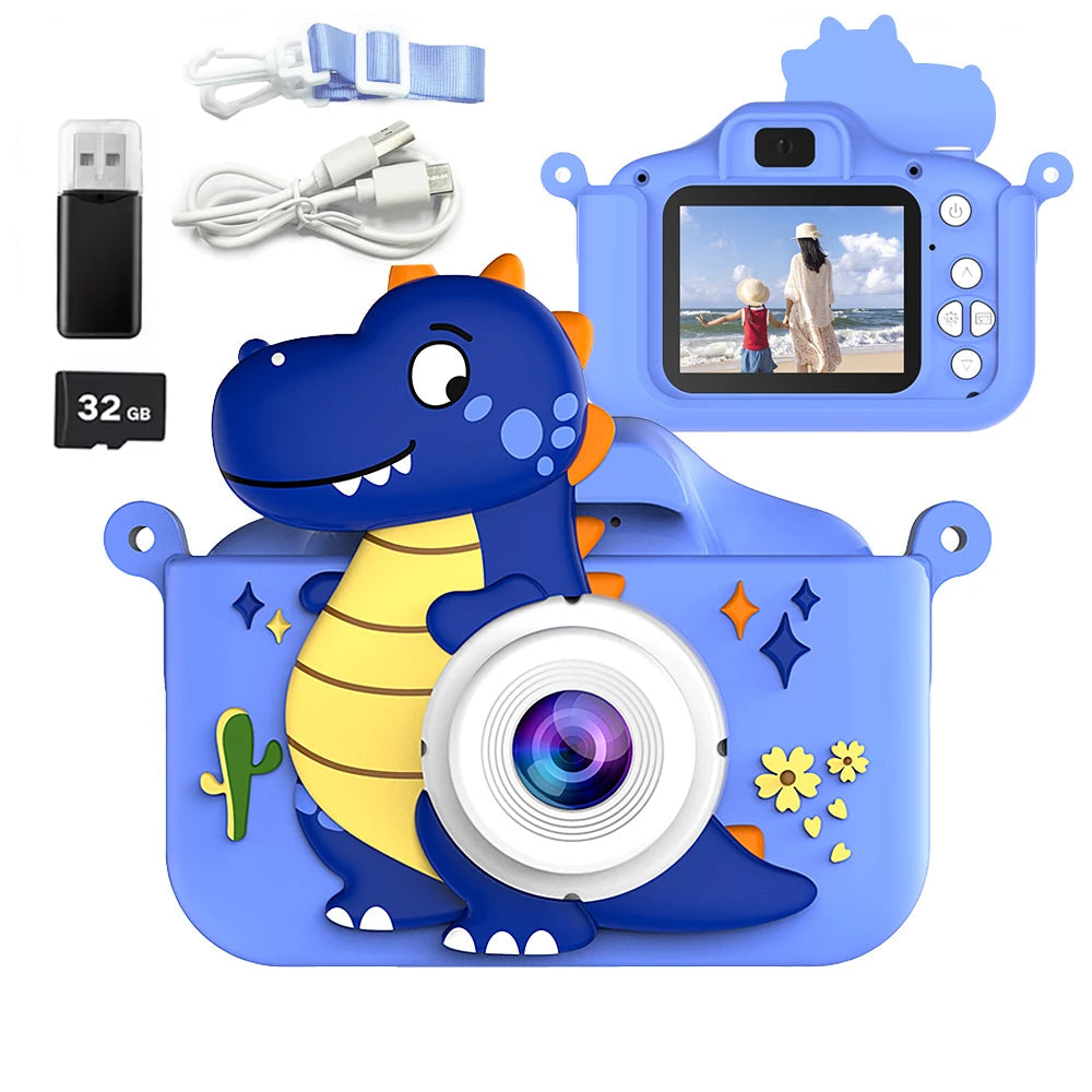 Children 32G Card Educational Camera Toys
