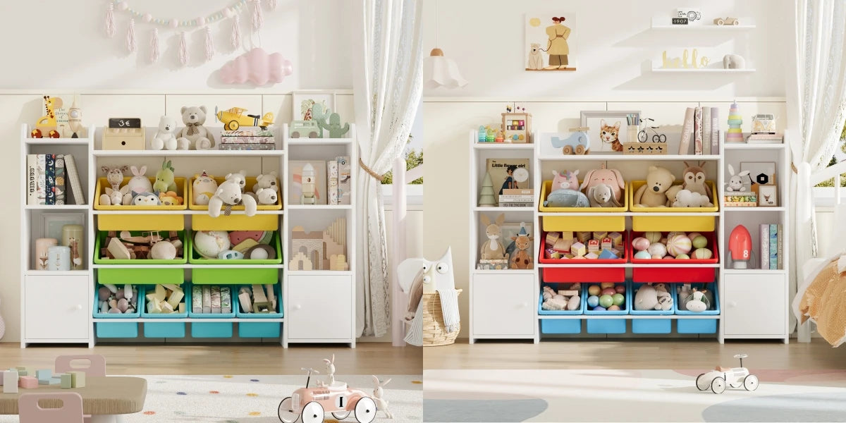 Getone Children's Bookcase & Toy Storage Unit