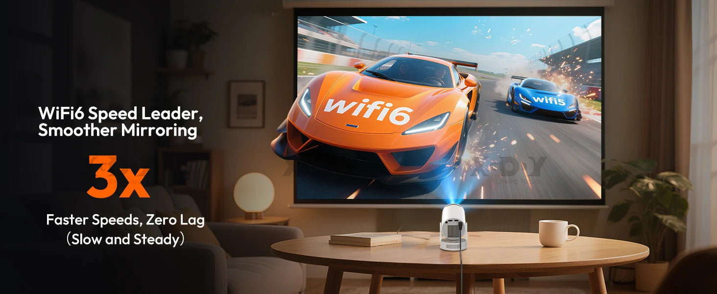 XGODY 4K/1080P LED Projector