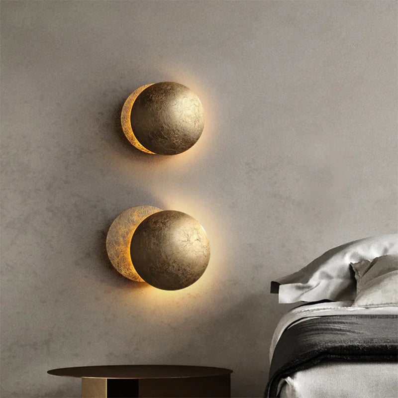 New Moon Concept Solar Eclipse Wall Lamp