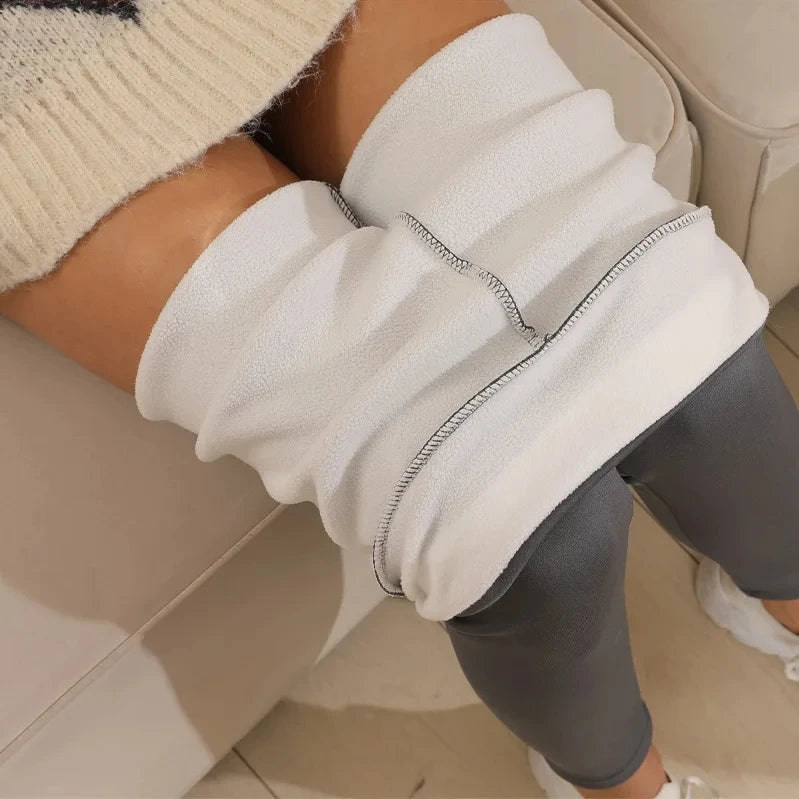 Women's Warm High-waisted Leggings