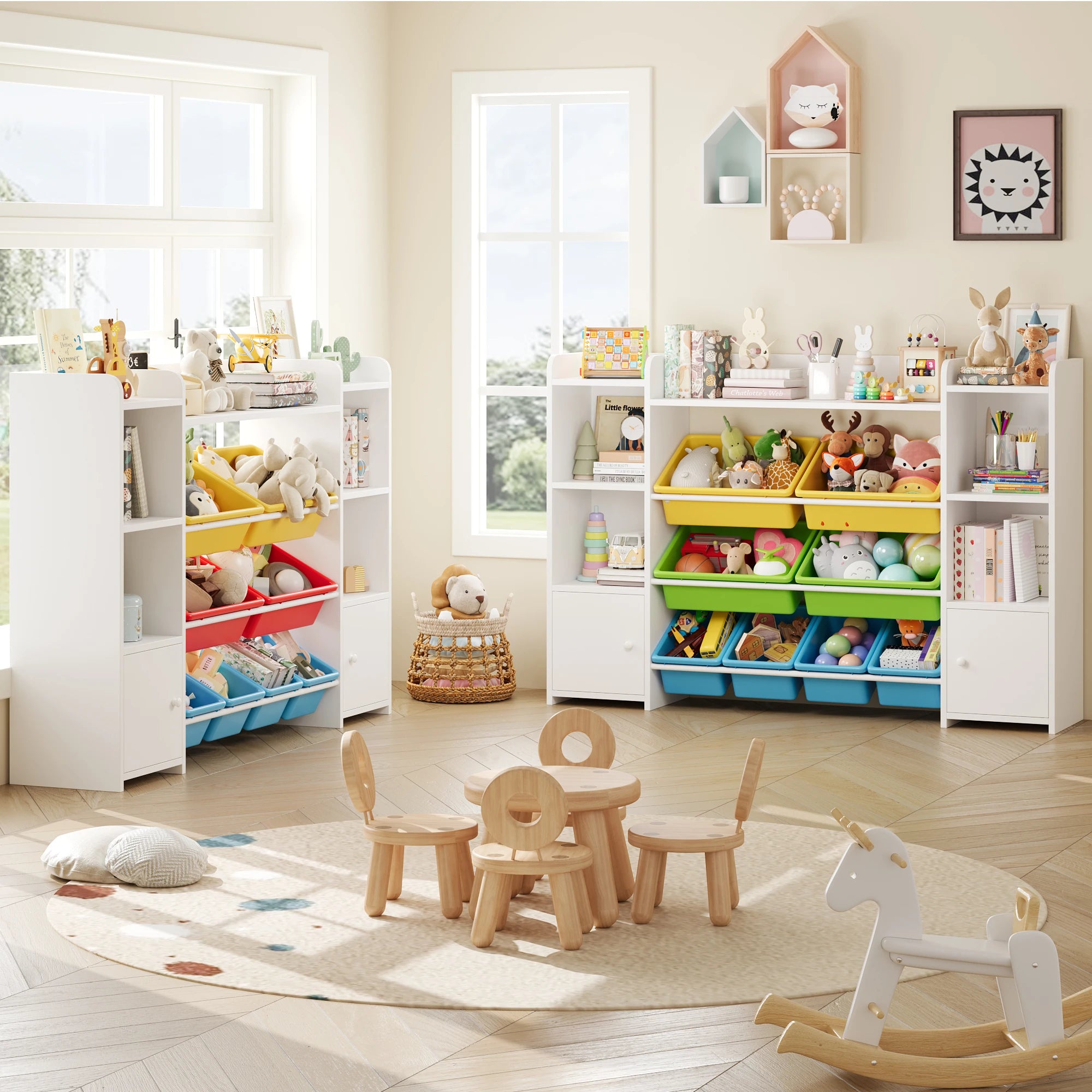 Getone Children's Bookcase & Toy Storage Unit