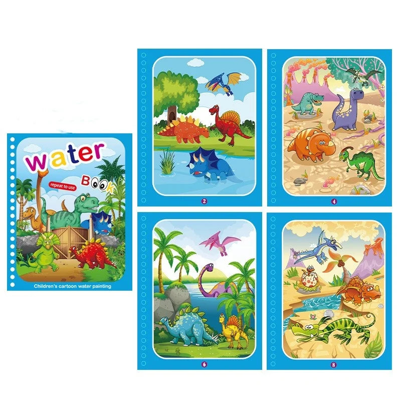1P Reusable Water Drawing Book