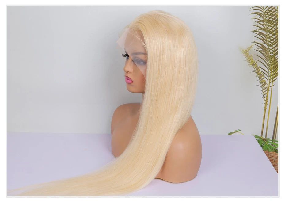 613 Honey Blonde HD Transparent Lace Wig