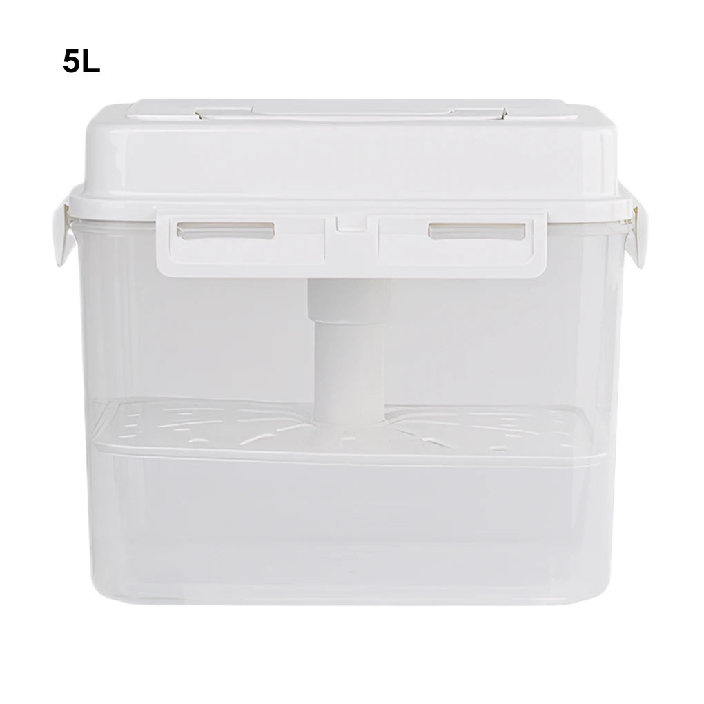 New Press Plate Leakproof Kitchen Organizer Bins